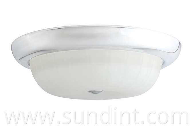 Zdc 2069 11a On Steel Flush Mount Light